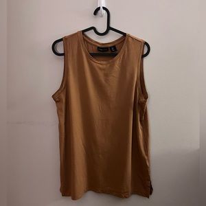 Adrienne Vittadini Brown Tank Top